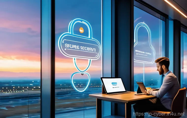 사이버보안 네트워킹의 중요성 - **Prompt:** A powerful and detailed visualization of the "Zero Trust" security model. The central fo...