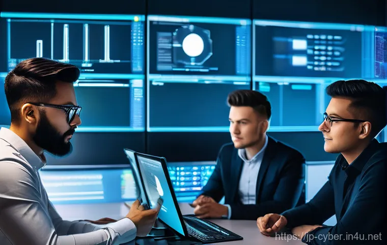 사이버보안에서 DevSecOps의 역할 - **Prompt 1: The DevSecOps Evolution - Confronting Sophisticated Threats**
    A dynamic, futuristic ...